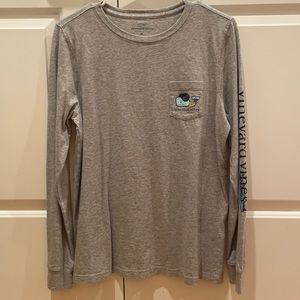 Vineyard Vines Halloween Long Sleeve Tee - Size Medium -